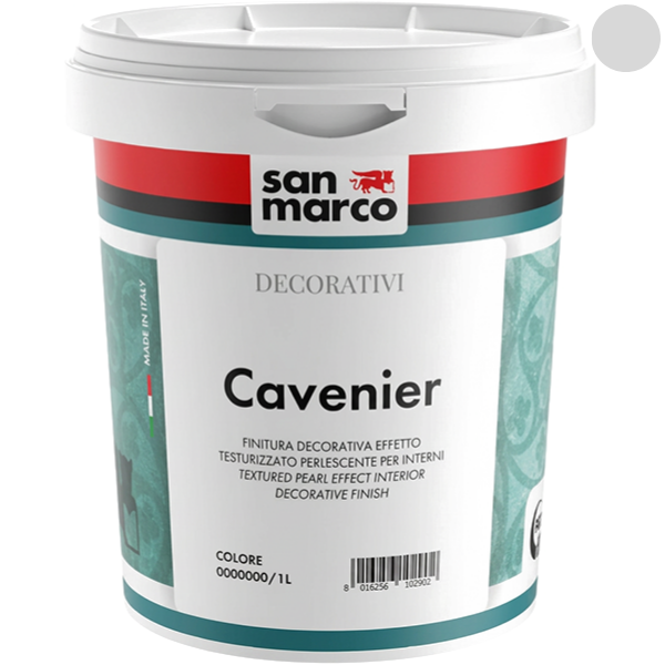 SAN Marco Cavenier Argento Finitura Decorativa Effetto Perlescente - SAN MARCO